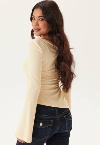 Boat Neck Asymmetric Top