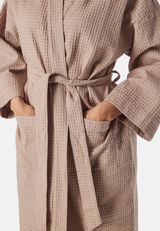 Cotton Waffle Robe