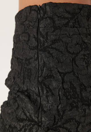 Brocade A-line Skirt