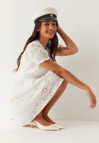Broderie Anglaise Dress