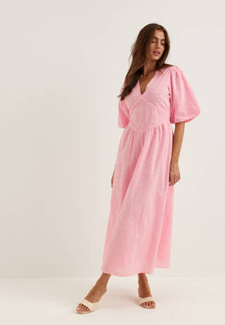 Broderie Anglaise Maxi Dress