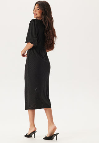 Broderie Anglaise Puff Sleeve Dress