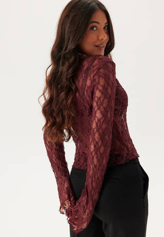 Button Lace Cardigan