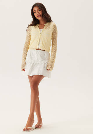 Button Lace Cardigan