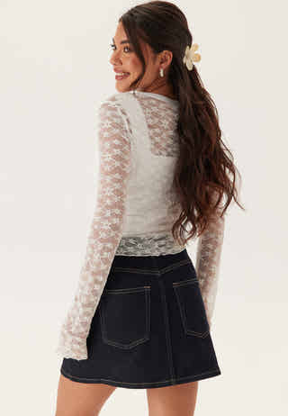 Button Lace Cardigan