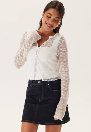Button Lace Cardigan