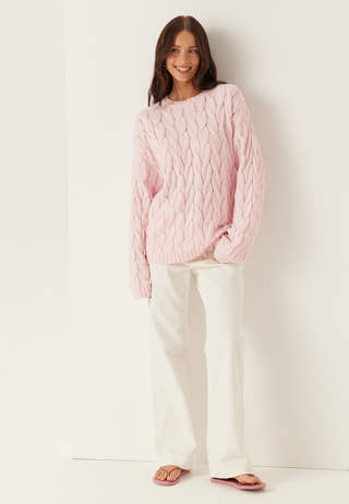 Cable Knitted Sweater