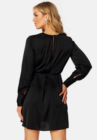 Catalina Structured Satin Dress