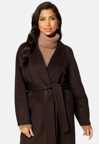 CC Belted Wool Coat