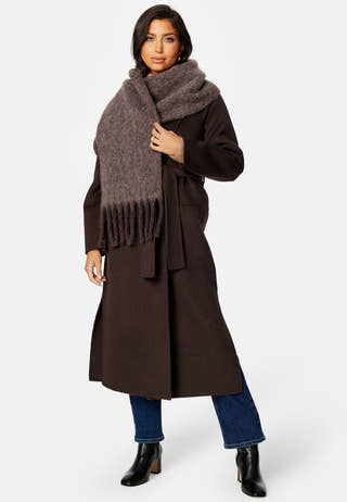 CC Belted Wool Coat