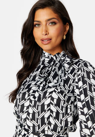 CC bow blouse