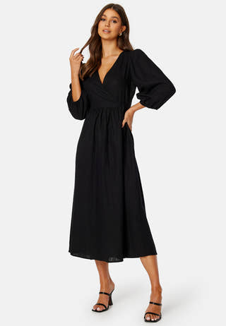 CC Linen wrap dress