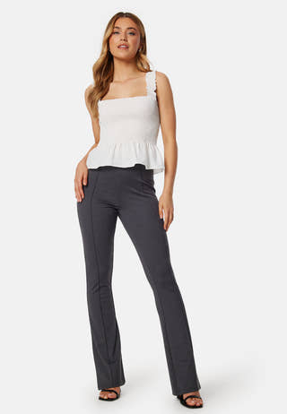 Soft Suit Flared Trousers
