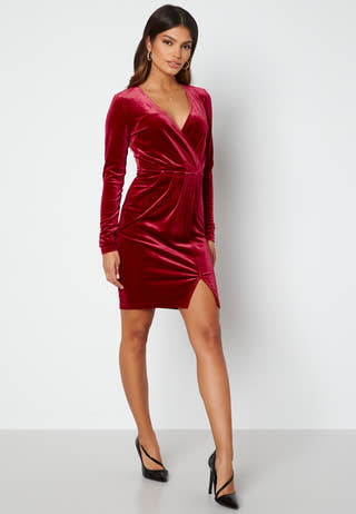 Claria velvet dress
