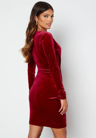 Claria velvet dress
