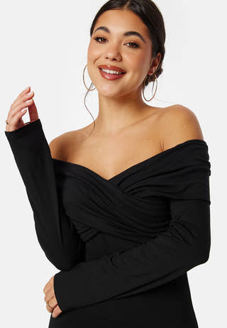 Off Shoulder Maxi Dress