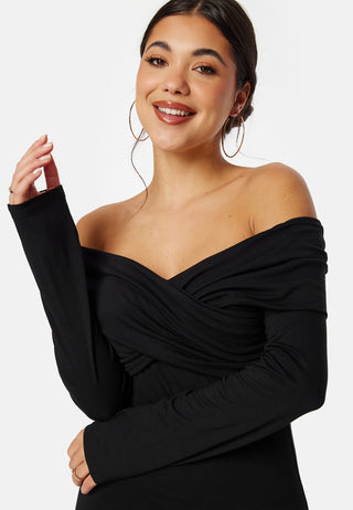 Off Shoulder Maxi Dress