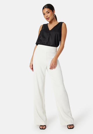 Sleeveless Satin Top