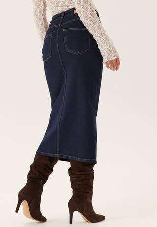 Denim Midi Skirt