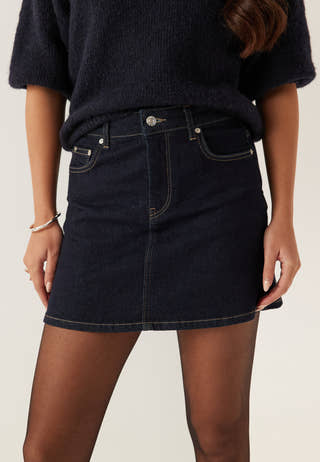 Denim Mini Skirt