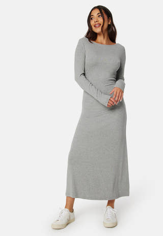 Soft L/S Ruched Dress