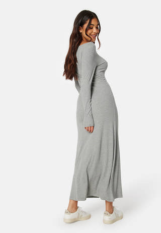 Soft L/S Ruched Dress