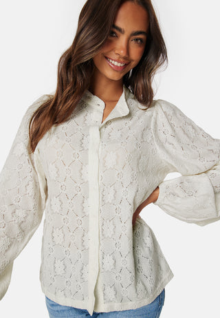 Long Sleeve Button Blouse