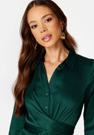 Farrah shirt dress