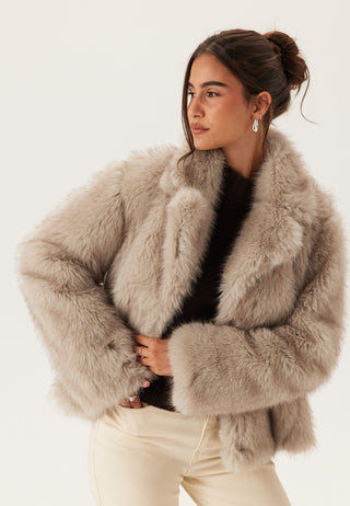 Faux Fur Jacket