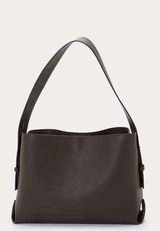 Faux Leather Tote Bag