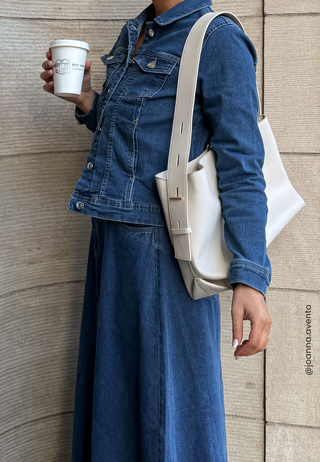 Faux Leather Tote Bag