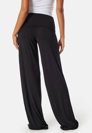 Fold Over Wide Trousers