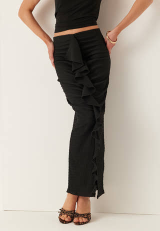 bubbleroom-frill-ankle-skirt-black_2