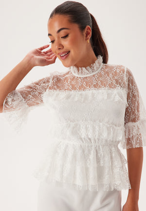 Frill Lace Blouse