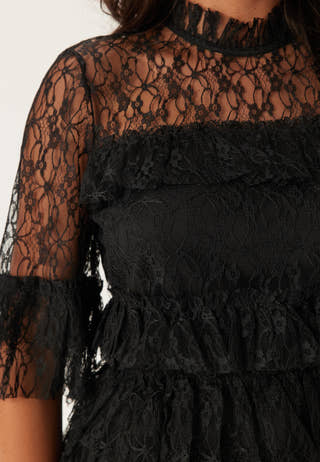 Frill Lace Blouse