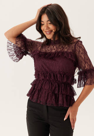 Frill Lace Blouse