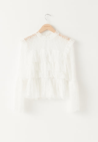Frill Lace Blouse
