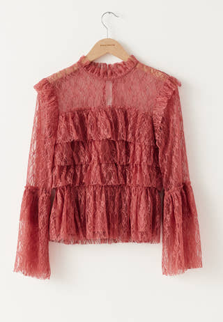Frill Lace Blouse