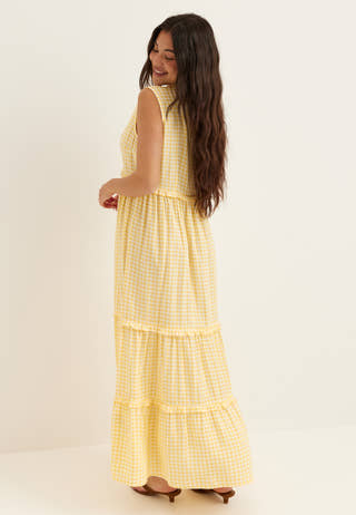 Frill Maxi Dress