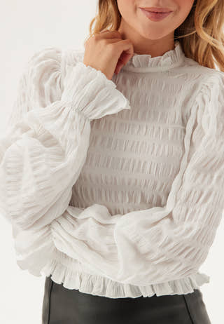 Frill Structured Blouse