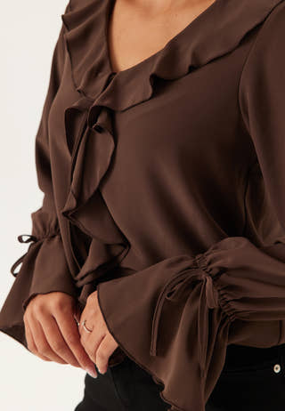Frill Tie Blouse