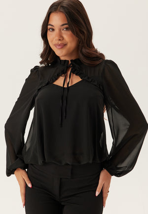 Frill Tie Blouse