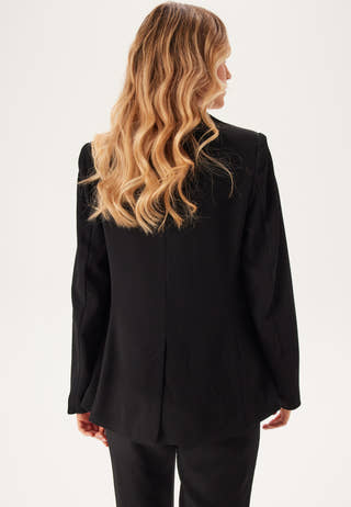 Front Tie Structured Blazer