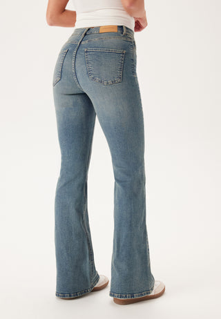 High Flare Superstretch Jeans