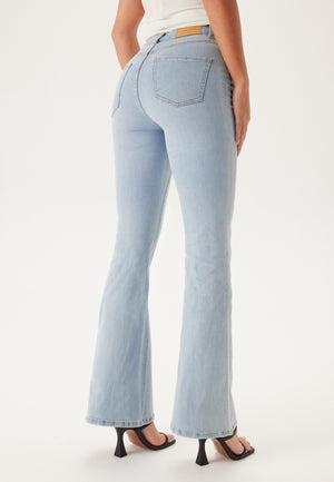 High Flare Superstretch Jeans