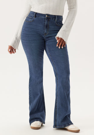 High Flare Superstretch Jeans