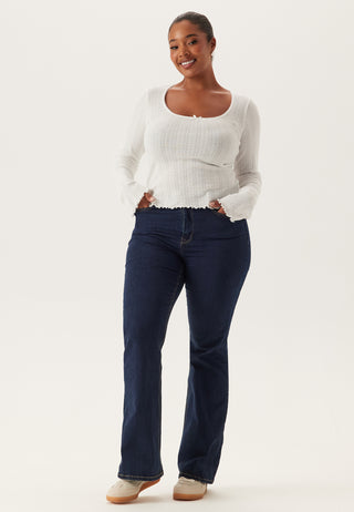 High Flare Superstretch Jeans