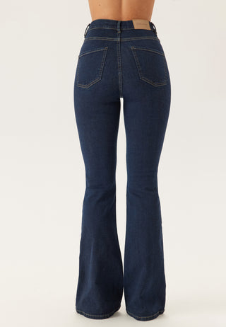High Flare Superstretch Jeans