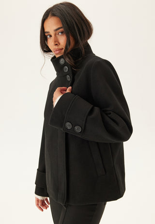 High Neck Short Coat