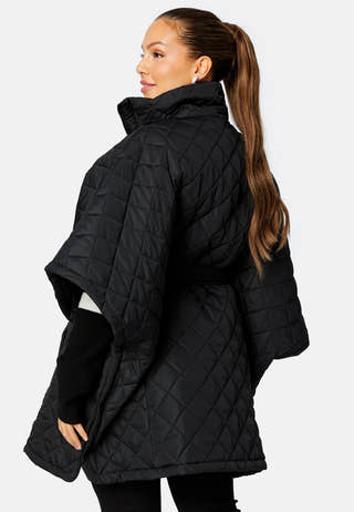 Hiri Quilted Poncho